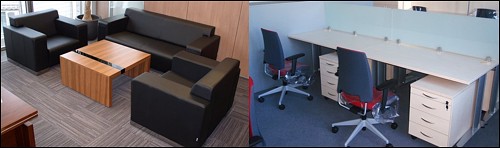 gabloty wiszące w ramie aluminiowej